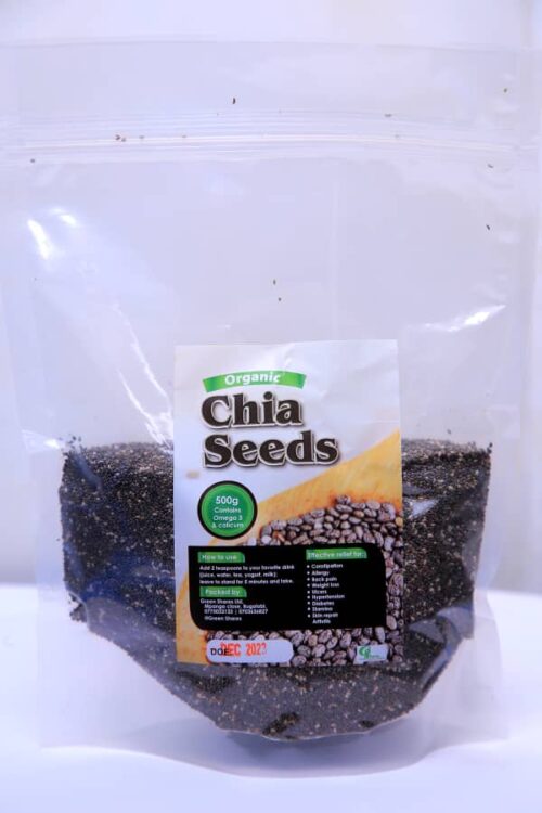 Organic Chia Seeds 500g